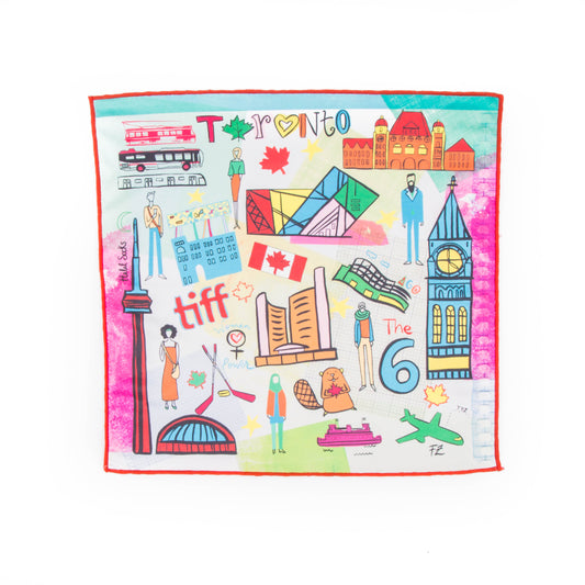 Toronto Pocket Square