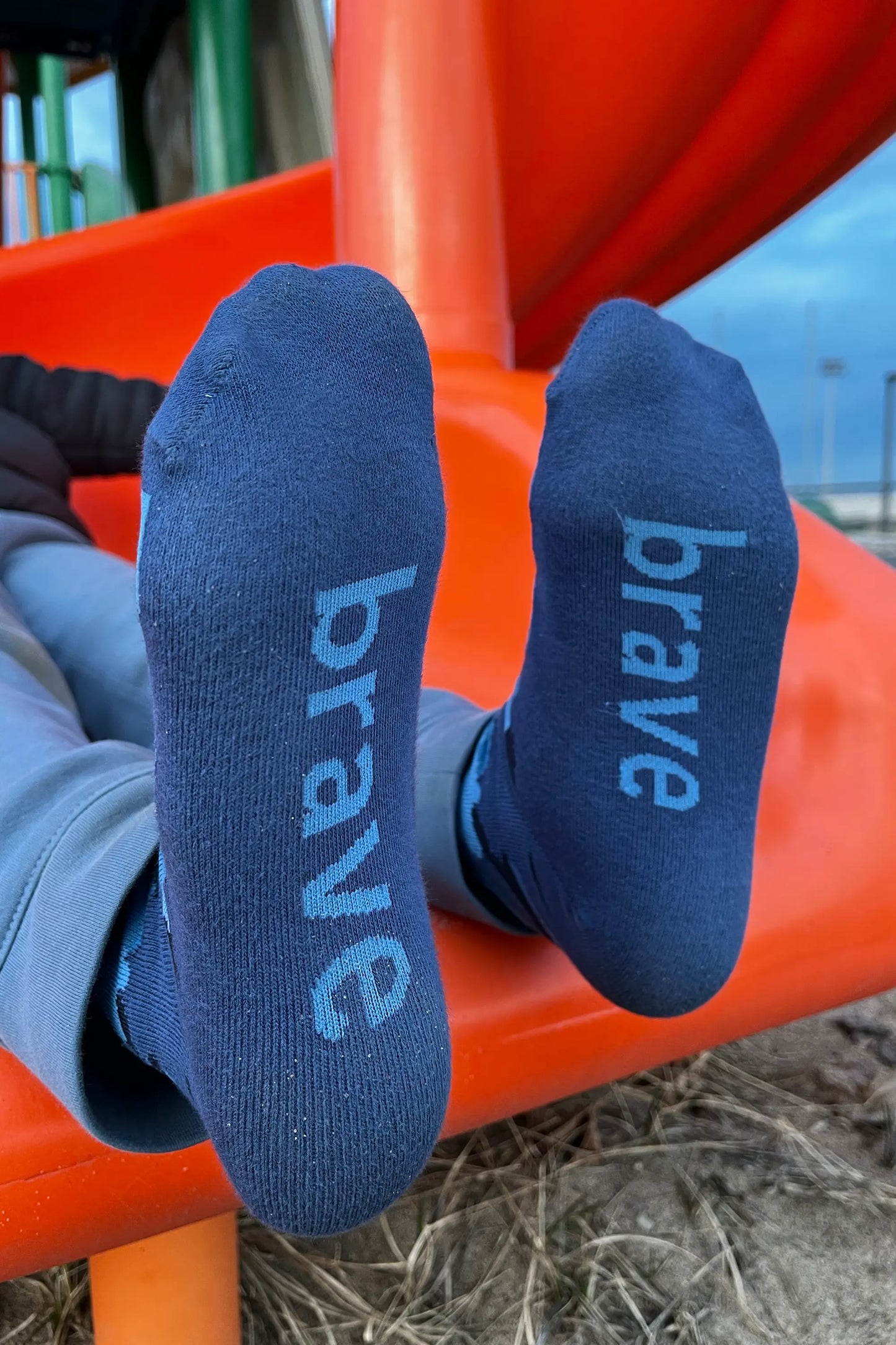 I am Brave - Positive Toes