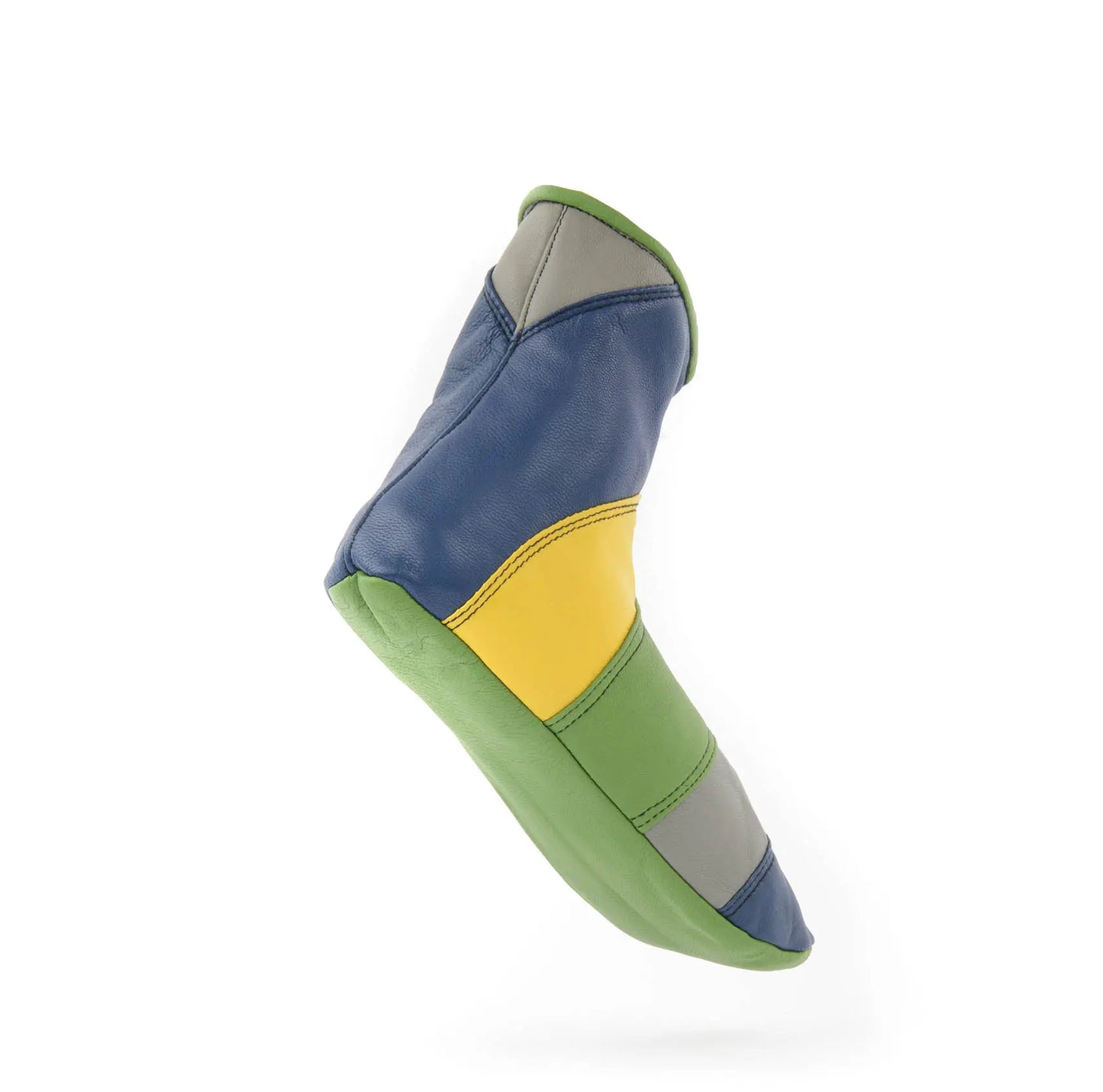 Leather Socks - Emerald Green