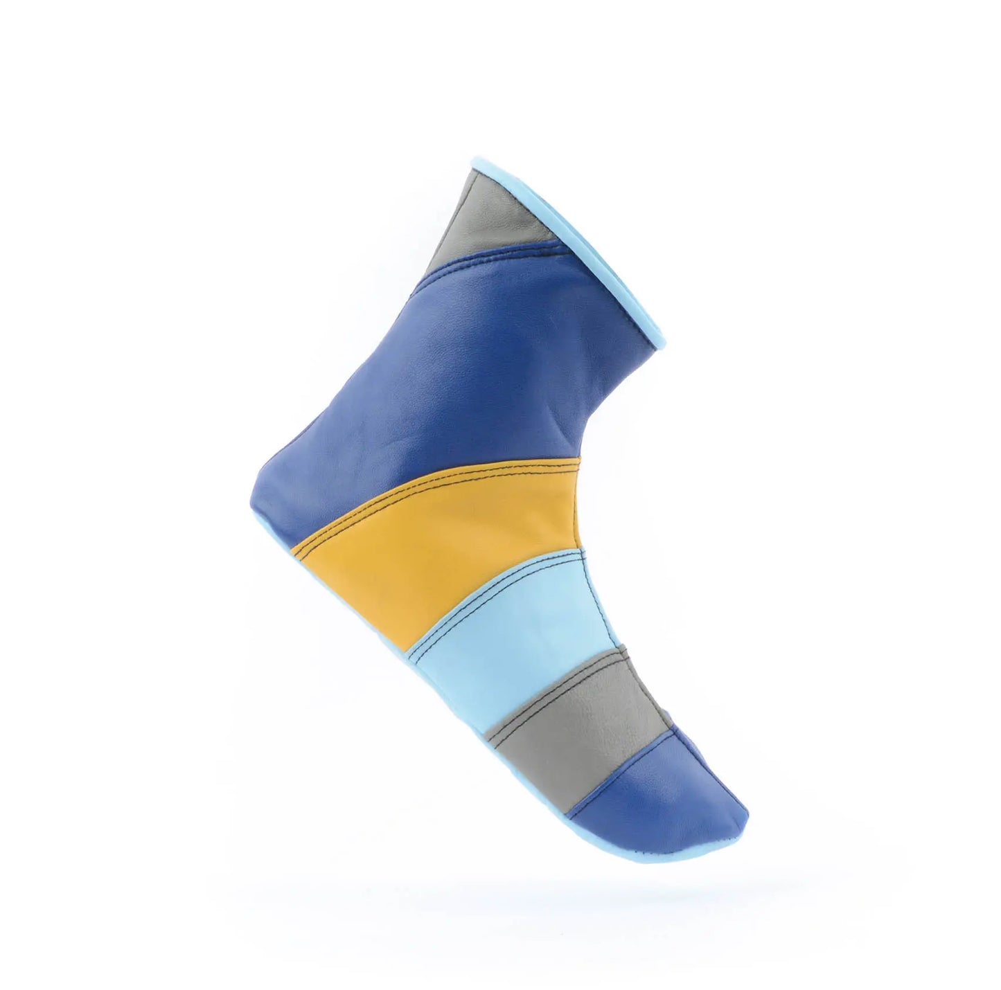 Leather Socks - Monaco Blue