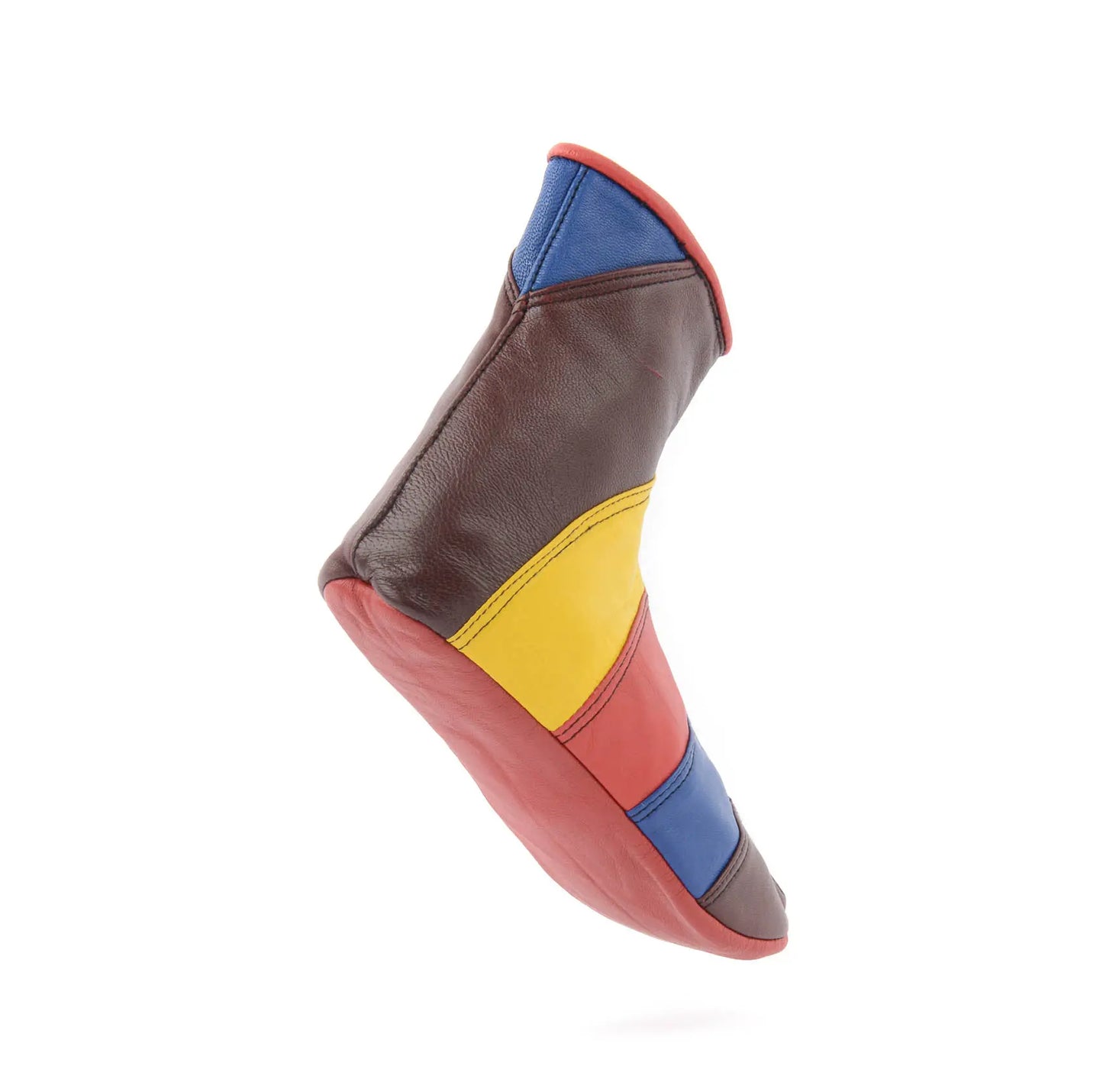 Leather Socks - Racer Red