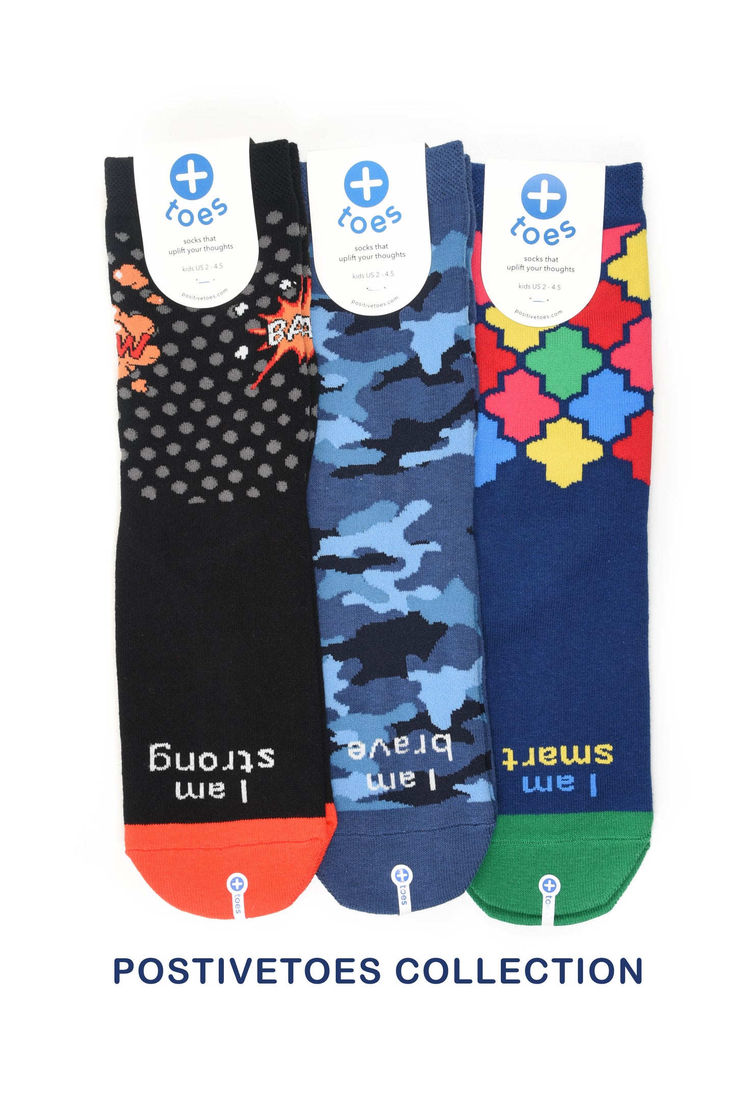 I am Brave - Positive Toes