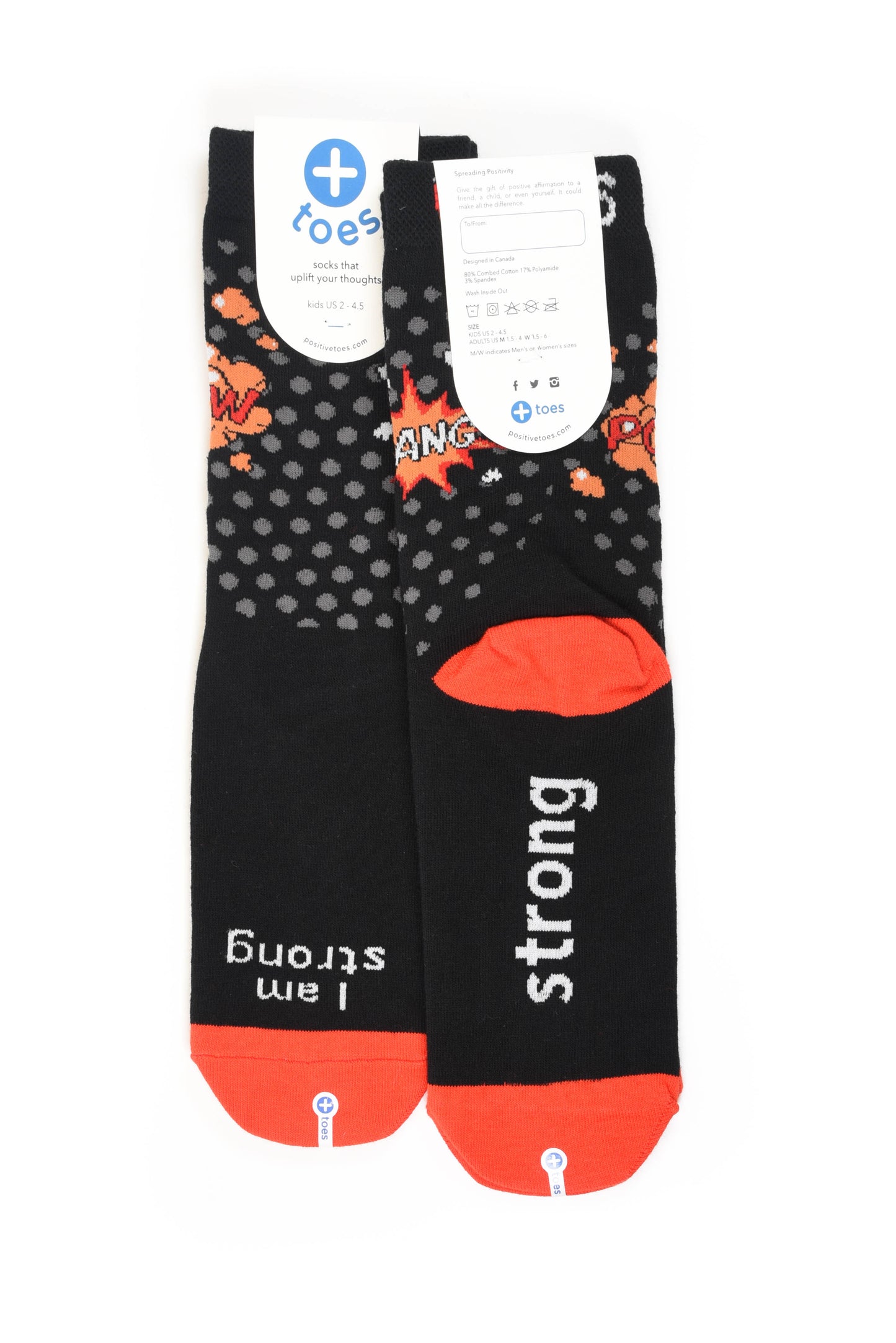 I am Strong - Positive Toes