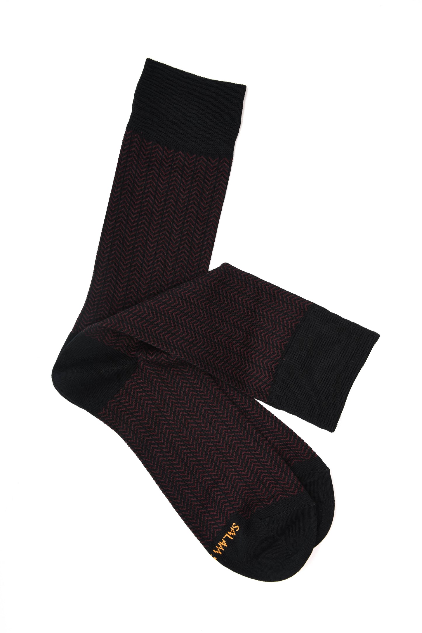Camel Mercerized Mid-Calf Socks