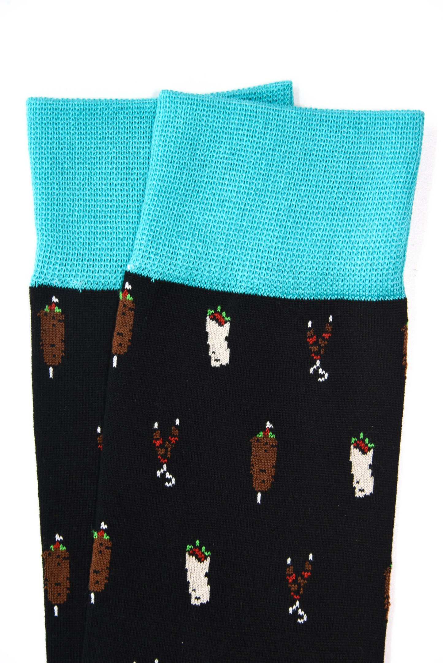 Shawarma Mercerized Mid-Calf Socks